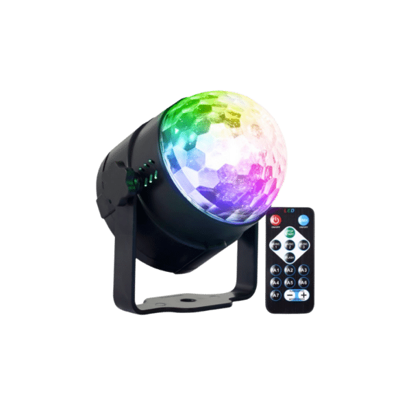 mini disco lamp met afstandsbediening