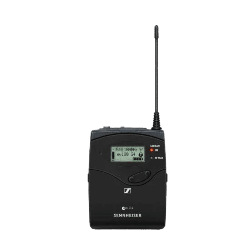 beltpack ontvanger met antenne van sennheiser