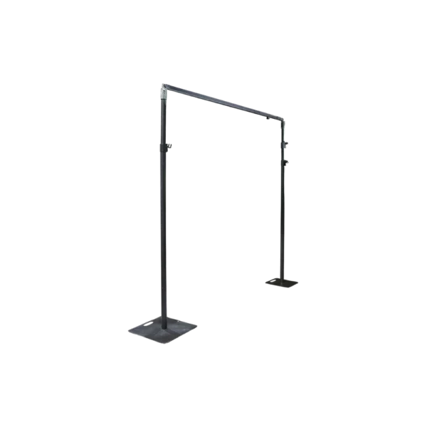 Pipe & Drape zwart 3x24 m (h x b) - Image 2