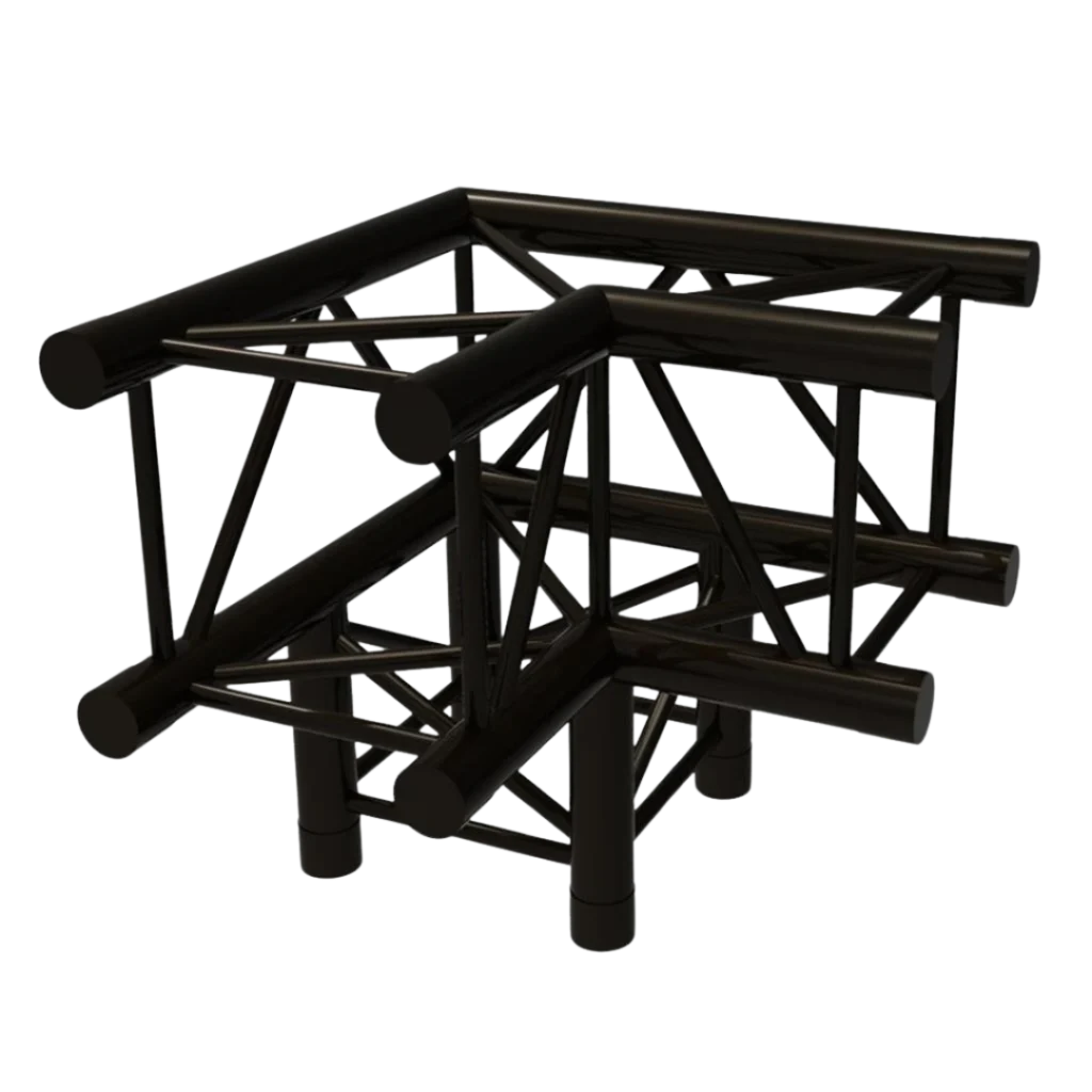 Zwarte truss driehoek van het merk Prolyte