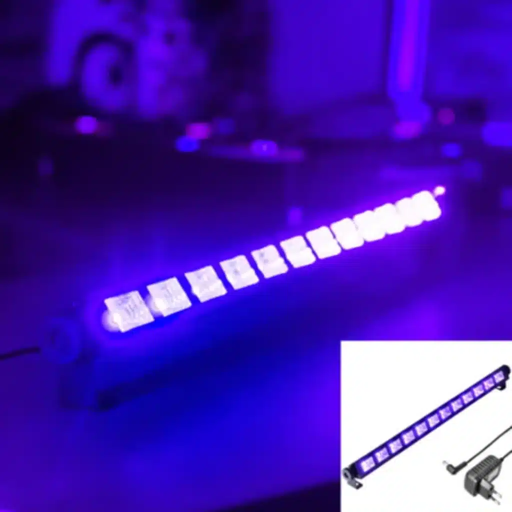Blacklight huren neon
