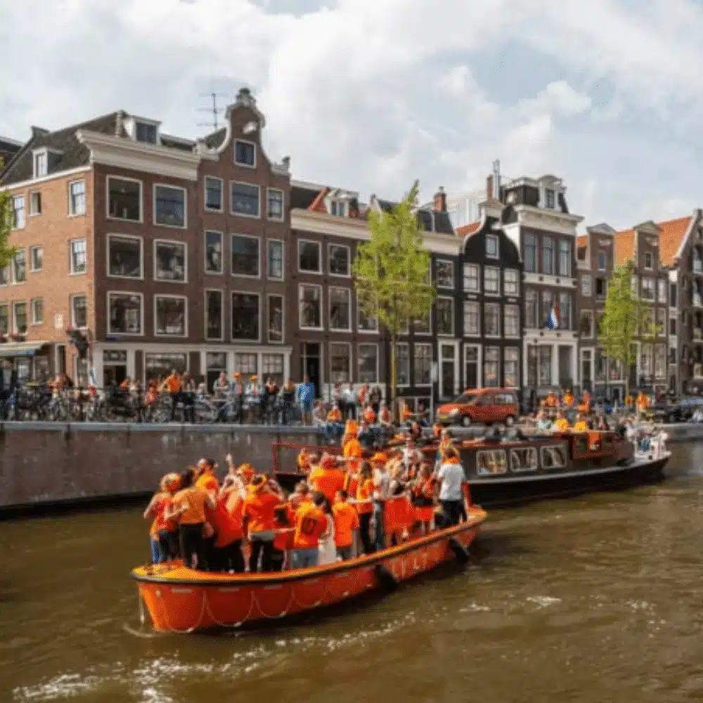 oranje boot Koningsdag