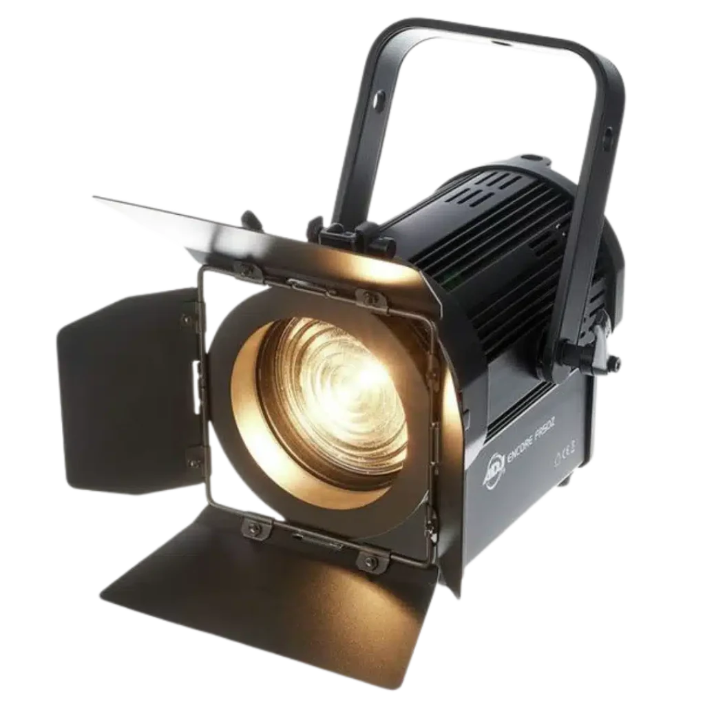 Led theater verlichting fresnel spot met beugel