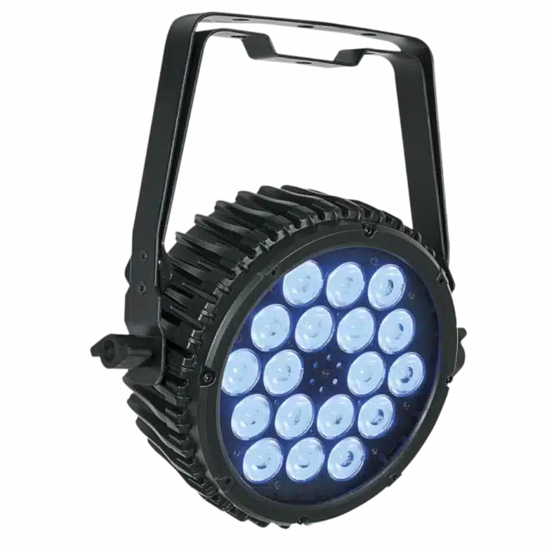 Led par zwart met ophang beugel