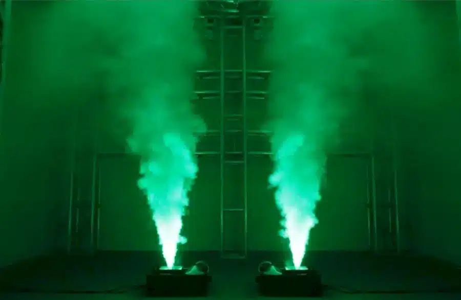 Upsmoker effect met led verlichting