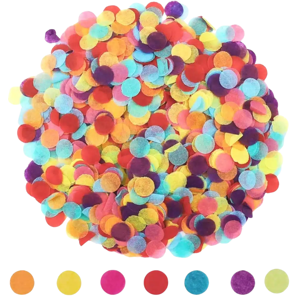 Confetti vulling voor confetti kanon