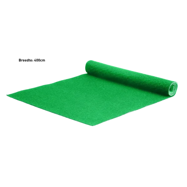Groene loper (400cm) | Levering door heel NL